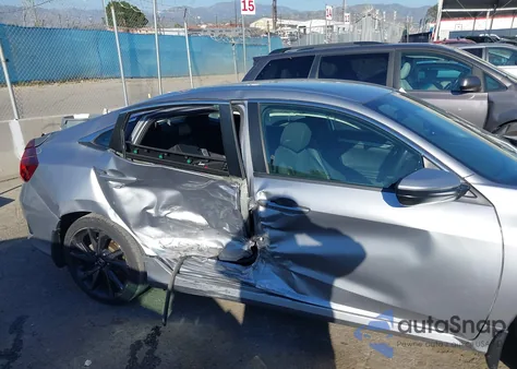 2020 Honda Civic Sport from USA, damaged, VIN 19XFC2F88LE203921